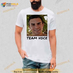 Carolyn Wearing A Team Voce Shirt
