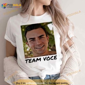 Carolyn Wearing A Team Voce Shirt 2