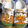Cartoon 3D Crocs Garfield Shoes, Funny Crocs