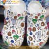 Cartoon Baseball Ball Cap Batter 3D Crocs, Funny Crocs