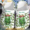 Cartoon Cucumber Rick And Morty 3D Crocs, Funny Crocs