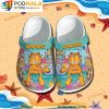 Cartoon Garfield 3D Crocs, Funny Crocs