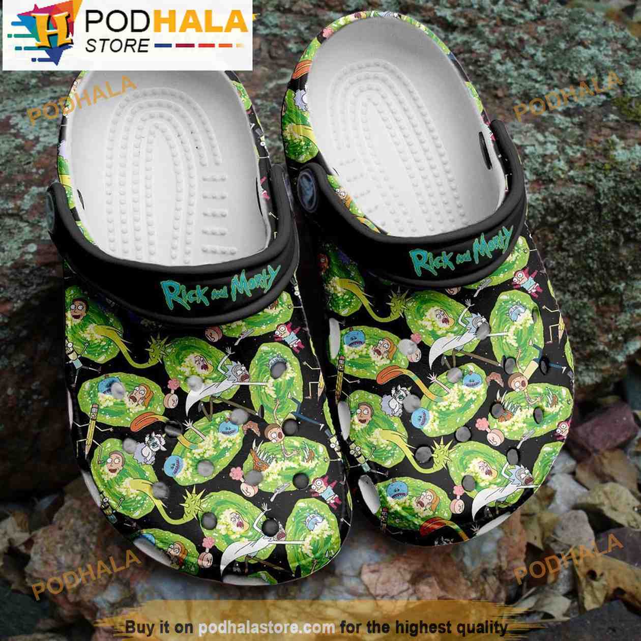 Custom Rick And Morty Crocs Hilarious Rick And Morty Gifts For Her