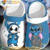 Cartoon Stitch And Jack 3D Crocs, Funny Crocs