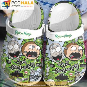 Cartoon Universe Rick And Morty 3D Crocs, Funny Crocs