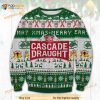 Cascade Draught Beer Ugly Christmas Sweater, Funny Xmas Gifts