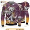 Cash Money 3D Splash Paint Ugly Christmas Jordan 1 Sweater 3D