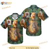 Cat And Tiger Leaf Hawaiian Shirt