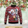 Cat Be Kind Gift For Christmas Meowy Christmas 3D Ugly Sweater