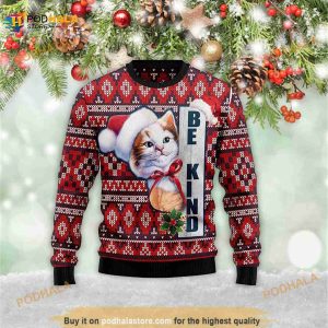 Christmas Cat Prisoner Knocked Over Christmas Sweater, Ugly Christmas Sweater, online Christmas Sweater, Gift Christmas