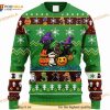 Cat Cute Witcher Noel Mc Christmas Green Ugly Sweater