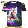 Cat Graphic 3D Shirt