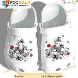 Cat Killer Cosplay 3D Crocs Halloween, Funny Crocs