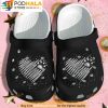 Cat Lovers Glitter Heart 3D Crocs, Funny Crocs