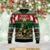 Cat Meowy Christmas Meowy Xmas 3D Ugly Sweater