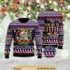 Cat Show Me Your Kitties Retro Christmas 3D Meowy Xmas 3D Ugly Sweater