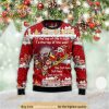 Cat Sleigh Christmas Retro Christmas 3D Meowy Xmas 3D Ugly Sweater