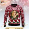 Cat Woman Meme Christmas 3D Ugly Sweater