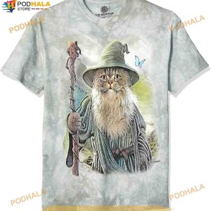 Cats Kittens Kitty Catdalf Frodo Lord Of The Rings Wizard Magic 3D Shirt