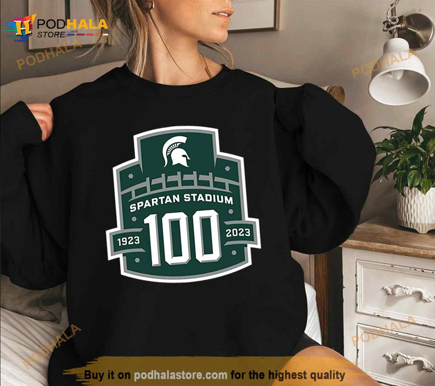 Celebrate The 100th Anniversary Of Spartan Stadium MSU Six Championship Fan Gifts T Shirt Celebrate The 100th Anniversary Of Spartan Stadium MSU Six Championship Fan Gifts T Shirt