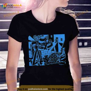 Cellular Blue Art King Krule Shirt 2