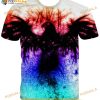 Cerbukt Men's Cool Novelty Phoenix Graphic Printed 3D Shirt