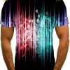 Cerbukt Musical Note 3D Shirts Casual Novelty Tee Top For Men Women's