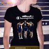 Champions Michael Porter Jr Nikola Jokić and Jamal Murray Denver Nuggets signatures Shirt