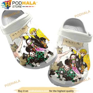 Characters In Demon Slayer 3D Crocs, Funny Crocs