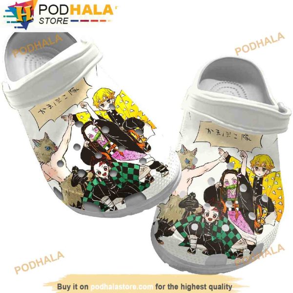 Characters In Demon Slayer 3D Crocs, Funny Crocs