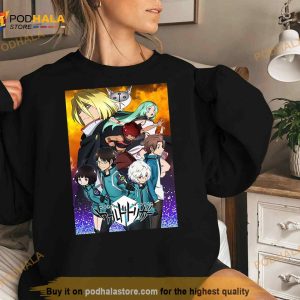 Characters United Anime World Trigger Shirt