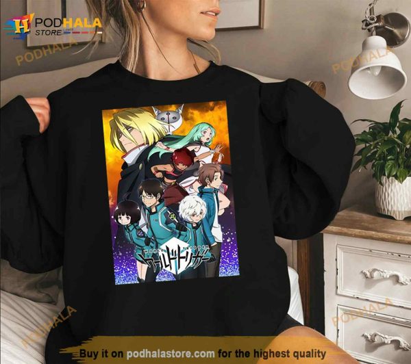 Characters United Anime World Trigger Shirt