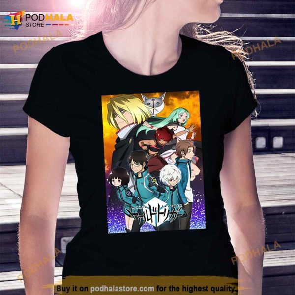 Characters United Anime World Trigger Shirt