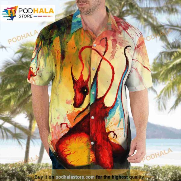 Charizard Halloween Pokemon 3D Funny Hawaiian Shirt