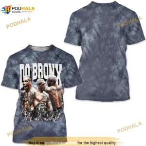 Charles Oliveira Tie-dye 3D Shirt, Do Bronx 3D Shirt