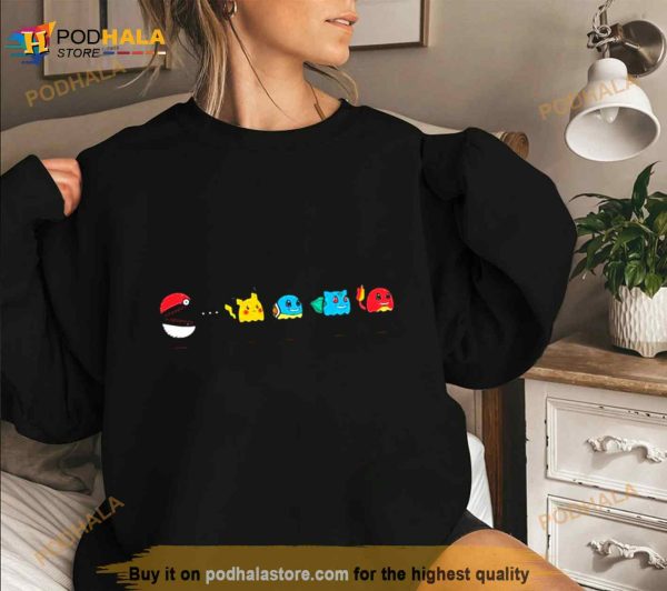 Charmander Squirtle Anime Pokemon Shirt