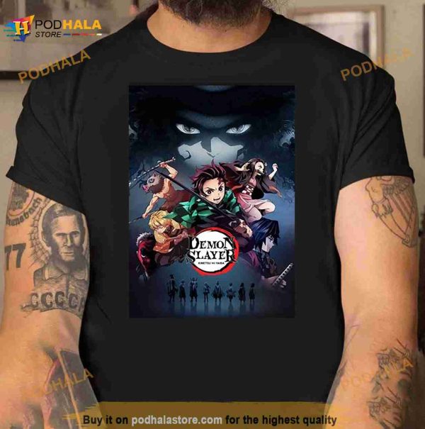 cheap tanjiro kamado demon slayer kimetsu no yaiba poster Shirt