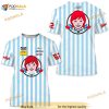 Checkered Flag Noah Gragson 2023 Wendys Sublimated Uniform Pit Crew 3D Shirt