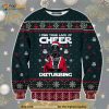 Cheer Disturbing Christmas Christmas 3D Funny Ugly Sweater