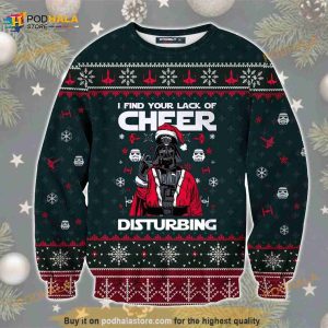 Cheer Disturbing Christmas Christmas 3D Funny Ugly Sweater
