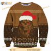 Chewbaccas Star Wars Knitted Christmas 3D Funny Ugly Sweater