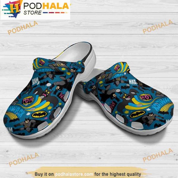 Chibi Dark Night Batman 3D Crocs, Funny Crocs