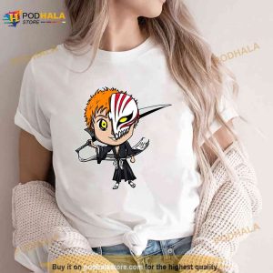 Chibi Ichigo Kurosaki Bleach Anime Art Shirt 3