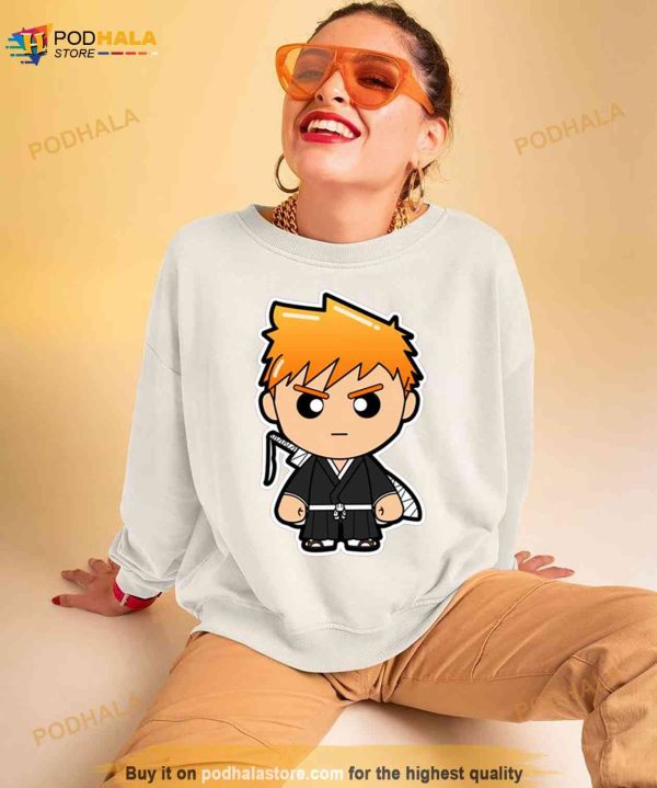 Chibi Ichigo Kurosaki From Bleach Anime Shirt