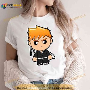 Chibi Ichigo Kurosaki From Bleach Anime Shirt 3