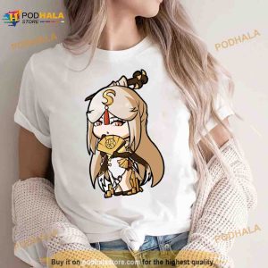 Chibi Ningguang Genshin Impact Shirt 3