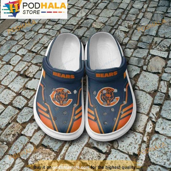 Chicago Bears 3D Crocs Mens, Funny Crocs