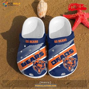 Chicago Bears Go Bear Gift For Fan Crocs Crocband Clogs Comfy Footwear