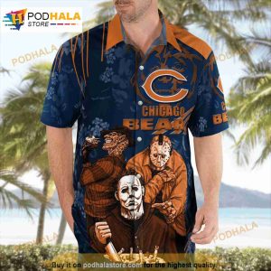 Chicago Bears 3D Polo Shirt - T-shirts Low Price