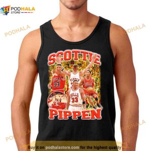 Chicago Bulls Scottie Pippen Basketball 2023 Shirt 2